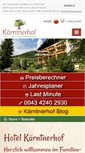 Mobile Screenshot of family-kaernten.com